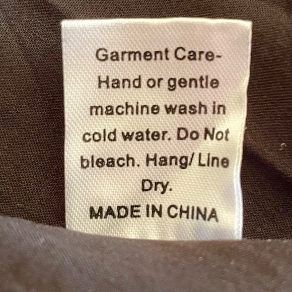 Heavily Embroidered 100% Rayon Black Tunic Top Size XXL - Picture 13 of 13